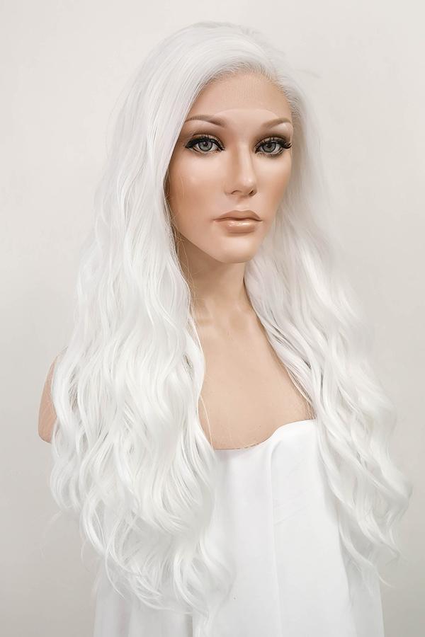 White hair outlet wig