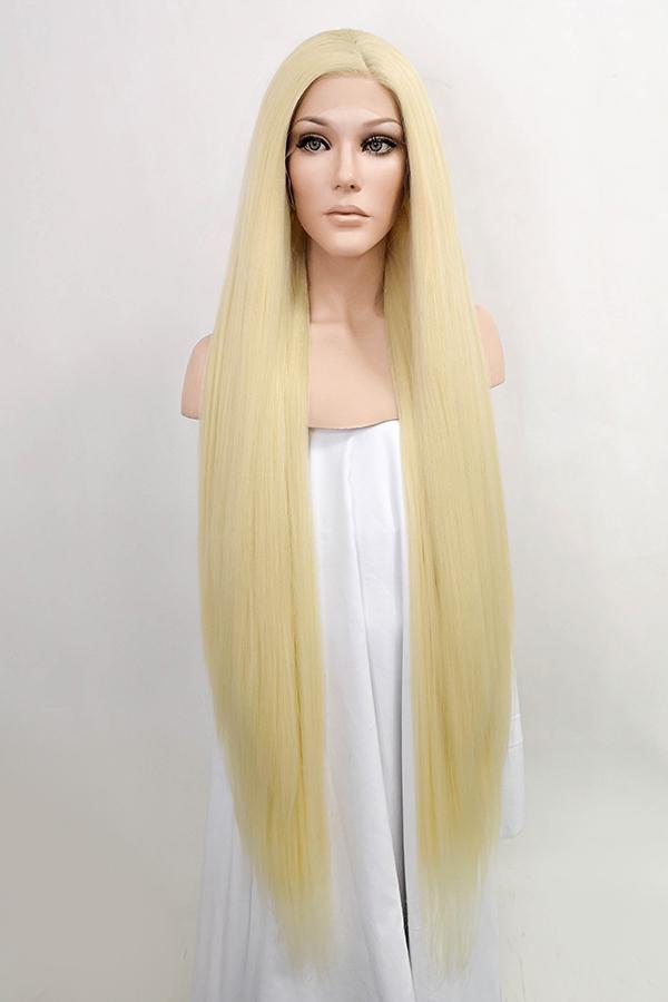 Blonde synthetic 2025 lace front wigs