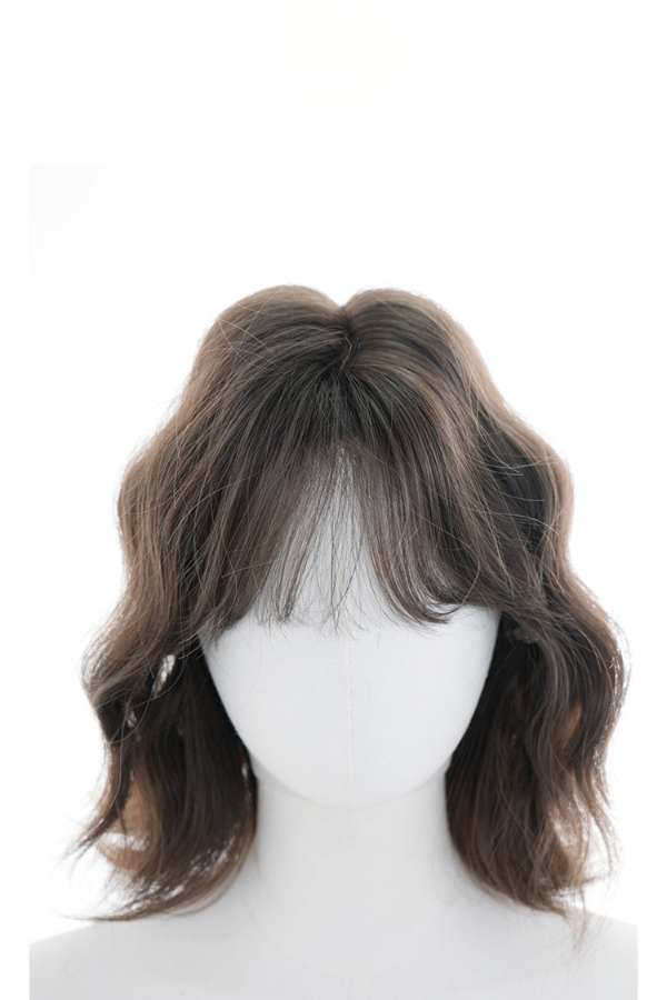 12" Brown Fashion Synthetic Hair Wig QS001