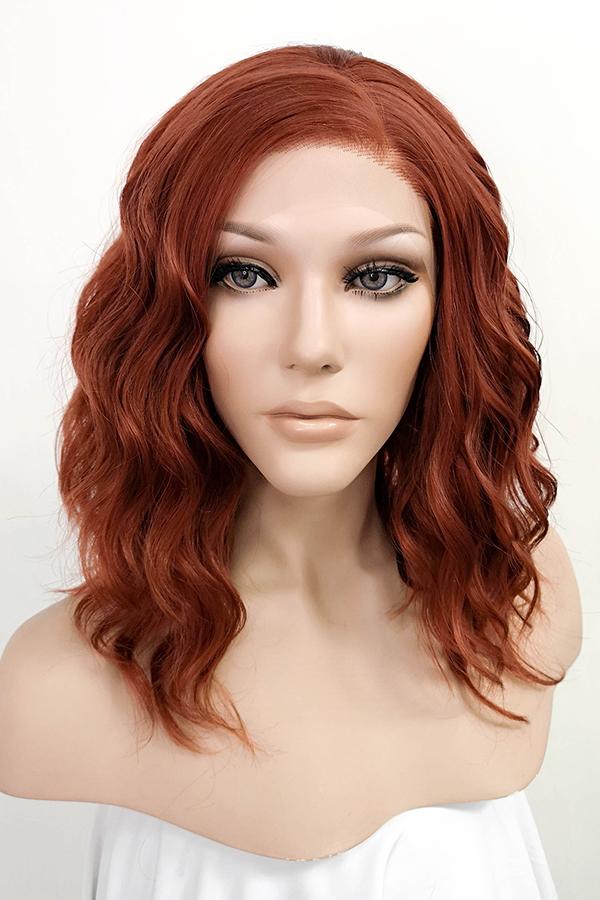 Lace front wig outlet auburn